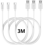 Cable usb-c blanc Nokia (3 mètres)