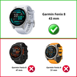 Coque Garmin Fenix 8 43mm