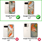 Lot 2 Verres Trempé Google Pixel 9 / 9 Pro