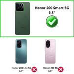 Lot 2 Verres Trempé Honor 200 Smart 5G