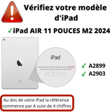 Lot 2 Verres Trempé iPad Air 2024 (13 Pouces) M2