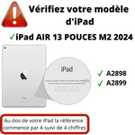 Coque rotative Apple iPad Air 2024 (13 Pouces) M2