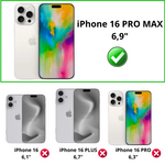 Lot 2 Verres Trempé iPhone 16 Pro Max