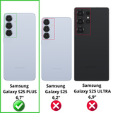 Lot 2 Verres Trempé Anti Espion Samsung S25 Plus