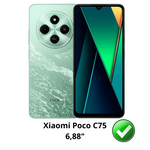 PACK 3en1 avec Coque Antichoc pour Xiaomi Poco C75