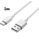 Cable usb-c blanc Sony (2 mètres)