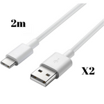 Cable usb-c blanc Nokia (2 mètres)