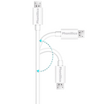 Cable usb 2.0 blanc Xiaomi (1 mètre)