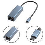 Adaptateur USB-C vers Ethernet Rj45 Gigabit à 1000 Mbps