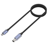 Cable Imprimante USB 2.0 vers USB-C (1 mètre)