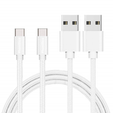 Cable usb-c nylon argent Samsung (1 mètre)