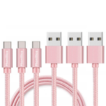 Cable usb-c nylon rose Huawei (1 mètre)